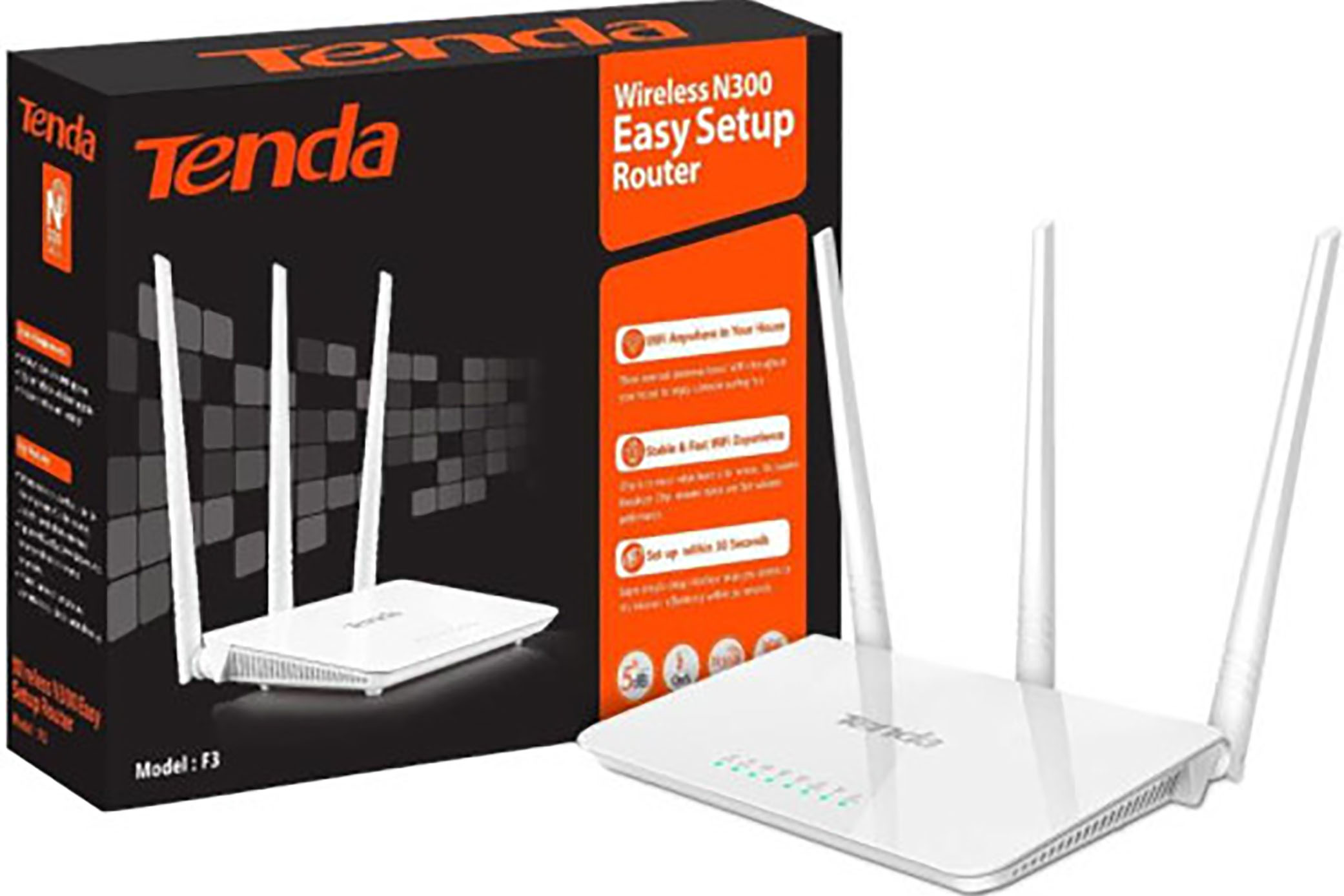Tenda F3 300Mbps Wireless Router