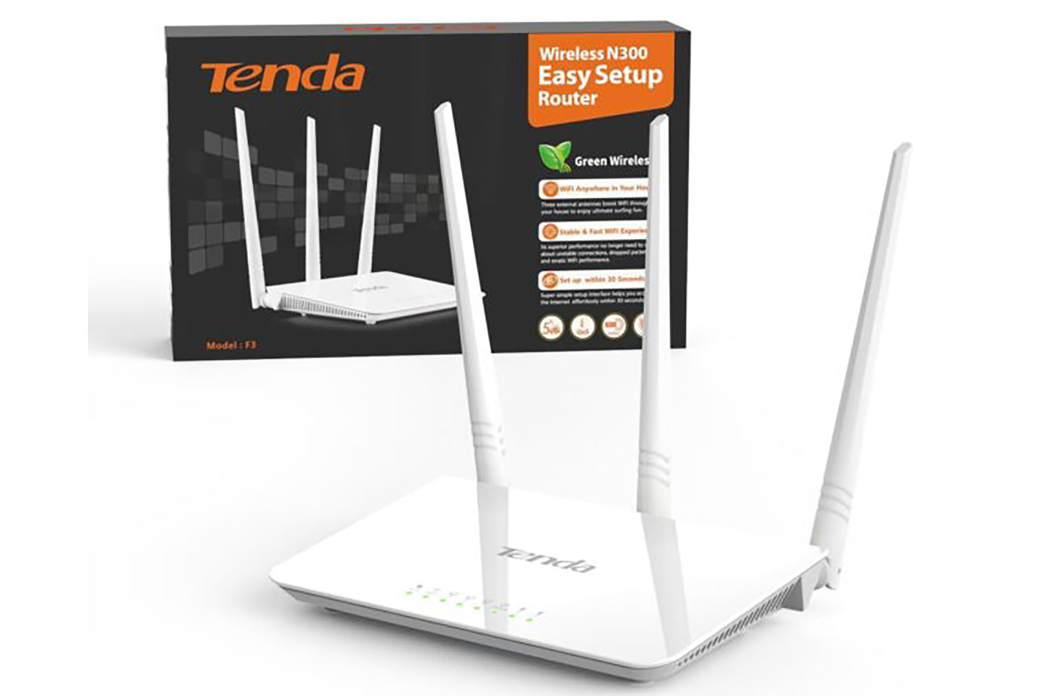 Tenda F3 300Mbps Wireless Router