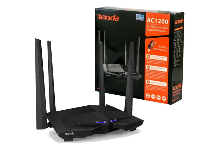 Tenda AC10 AC1200 Mbps Gigabit Dual-Band Wi-Fi Router