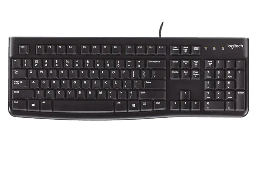 Logitech K120 Black USB Keyboard