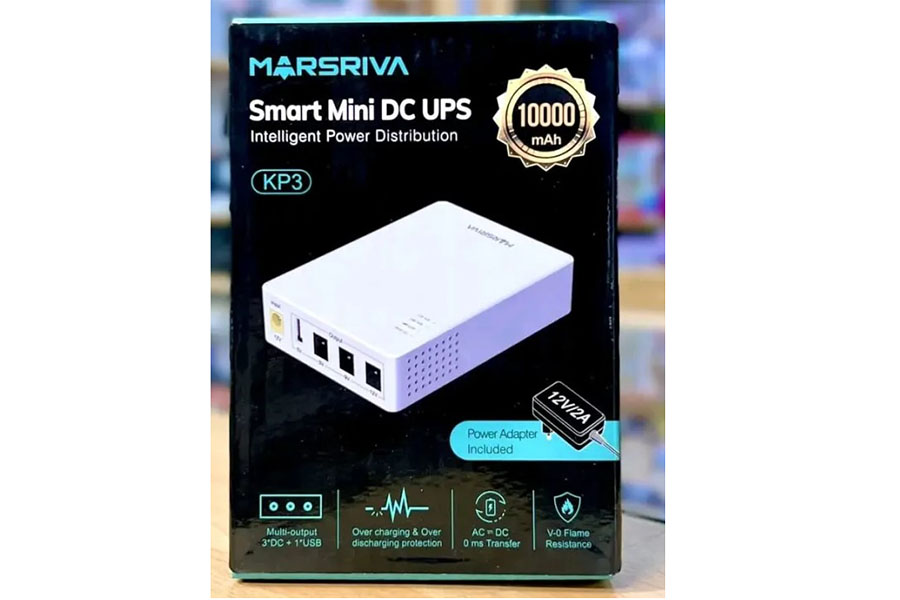Marsriva Mini DC UPS - KP3