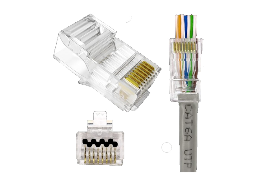 D-Link Cat 6 Original Connector Pack of 100 Pieces for Full Box Sales