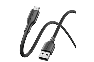 Oraimo RobustLine USB Male to Micro USB Male, 1 Meter, Black Charging Cable