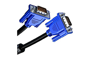 VGA  1.8 Meter, Black Cable