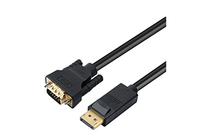 DisplayPort Male to VGA Male, 3 Meter