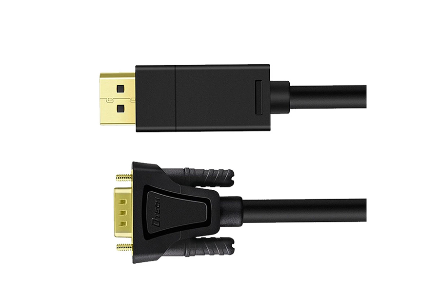 DisplayPort Male to VGA Male, 3 Meter
