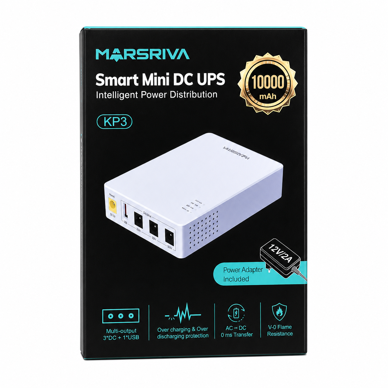 Marsriva Mini DC UPS - KP3